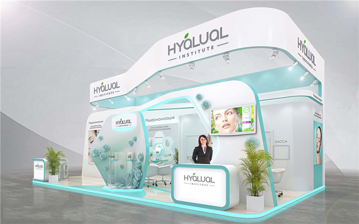 Hyalual-廣州美博會展台設計