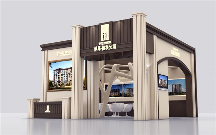 檀溪-深圳房地產外展展台設計