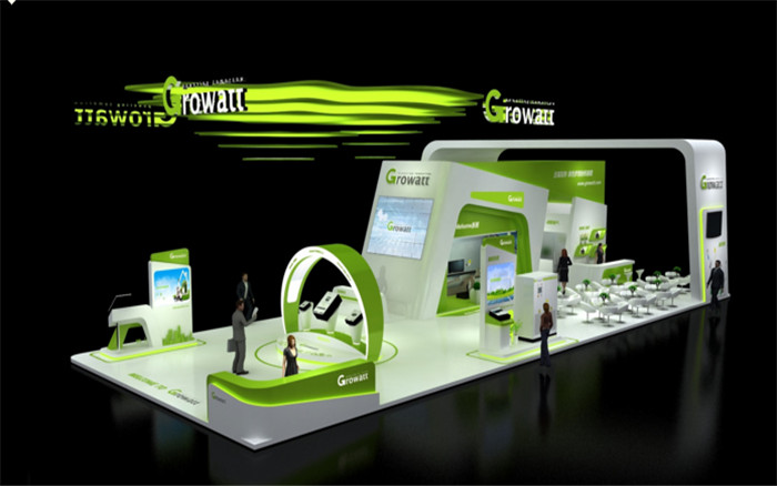 Growatt-深圳新能源展展台設計