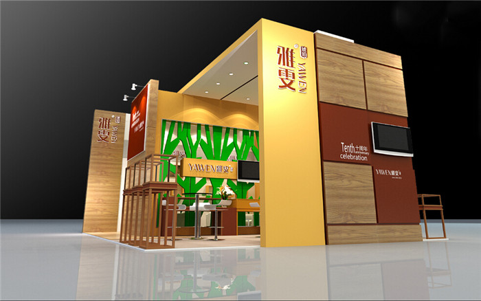雅文-深圳珠寶展展台設計