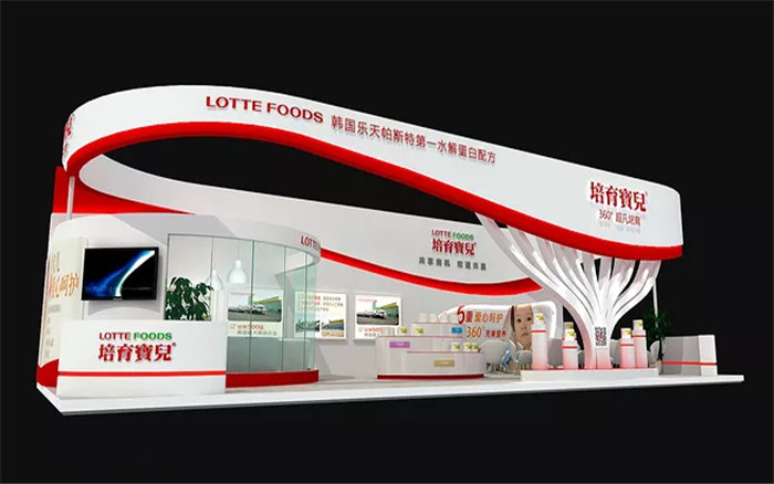 培育寶兒-廣州嬰童展展台設計