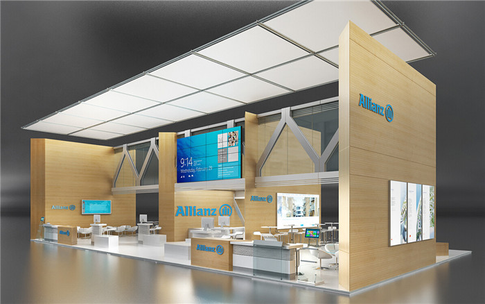 alliane-廣州塗料展展台設計