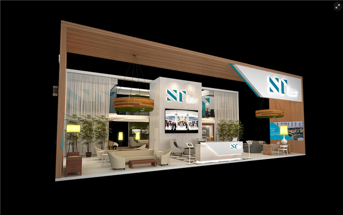 ST-廣州醫藥展展台設計