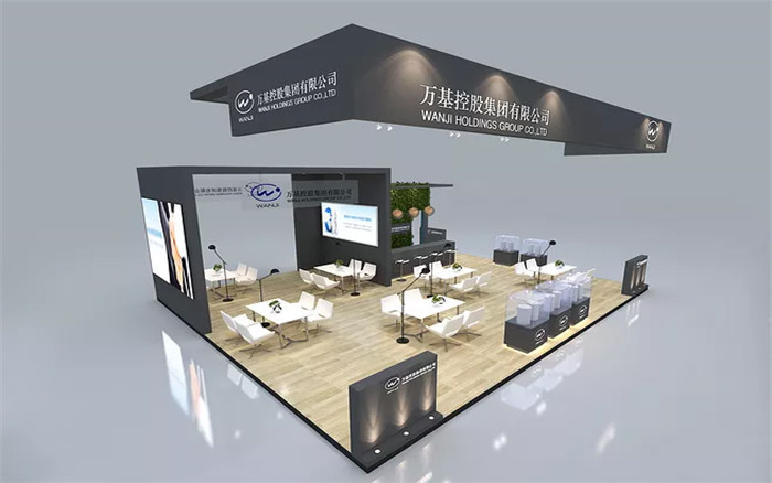 萬基-深圳新能源展展台設計