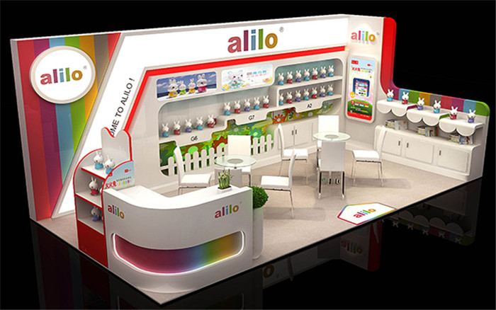 alilo-廣州孕嬰童展展台設計