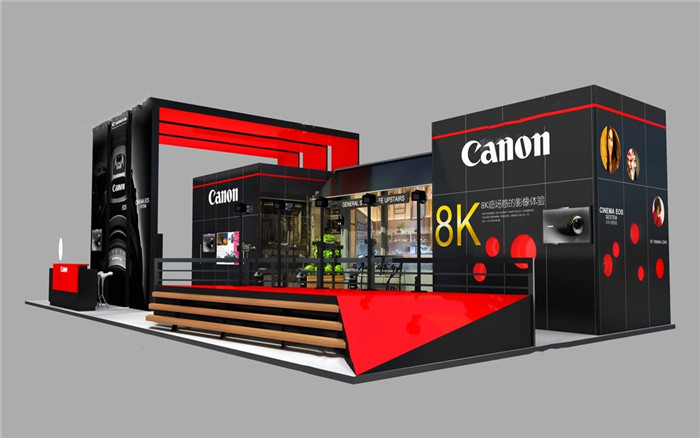 canon-廣州燈光音響展展台設計