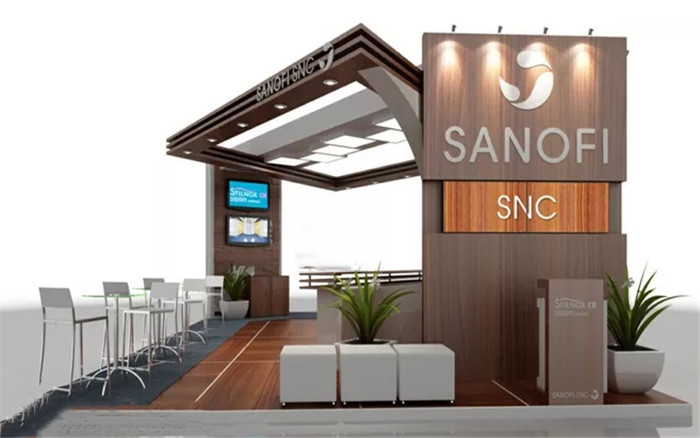 SANOFI-廣州醫藥展展台設計