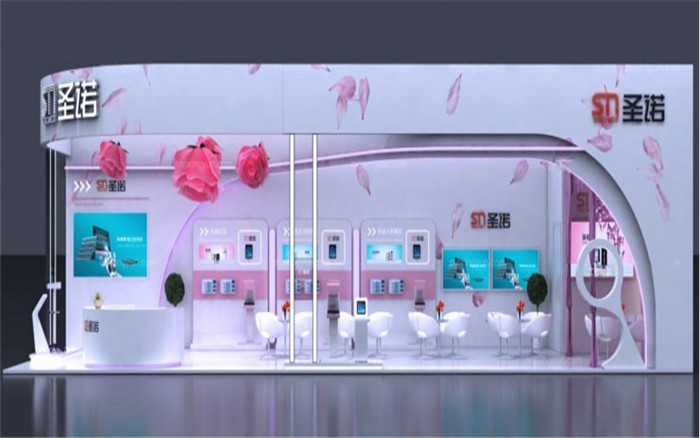 聖諾醫療-廣州醫藥展展台設計