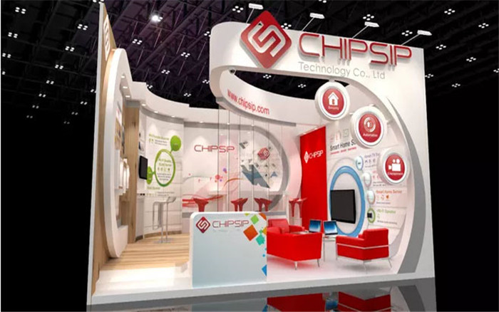 CHIPSIP-香港電子展展台搭建