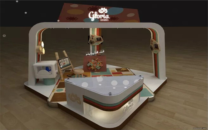 gloria-廣州孕嬰童展展台設計