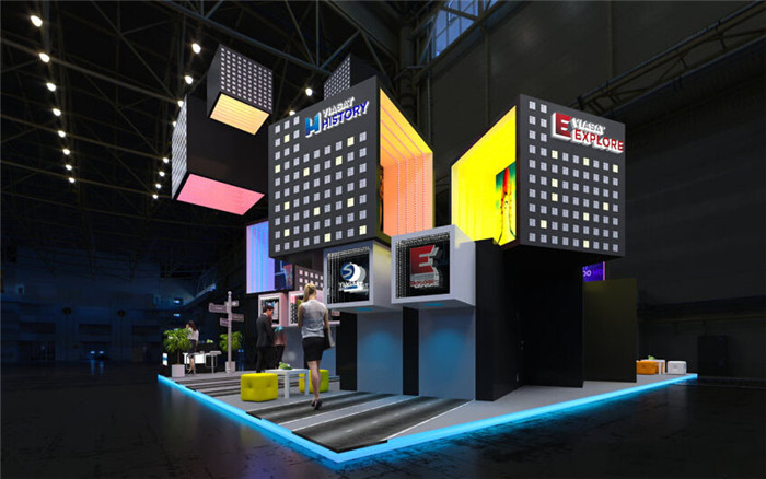 VIASAT-香港電子展展台設計