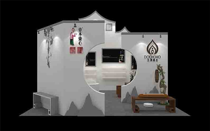 當潮逸品-深圳家具展展台搭建