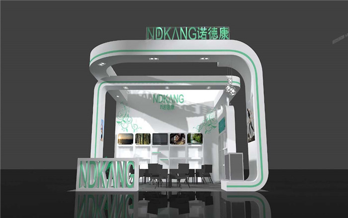 諾德康-廣州醫藥展展台設計