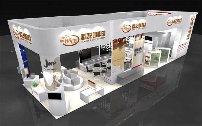 香記咖啡-廣州酒店用品展展台設計