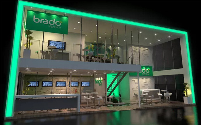 brado-廣州醫藥展展台設計