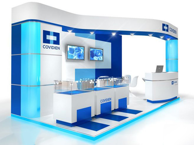 北京展台搭建-發光地台