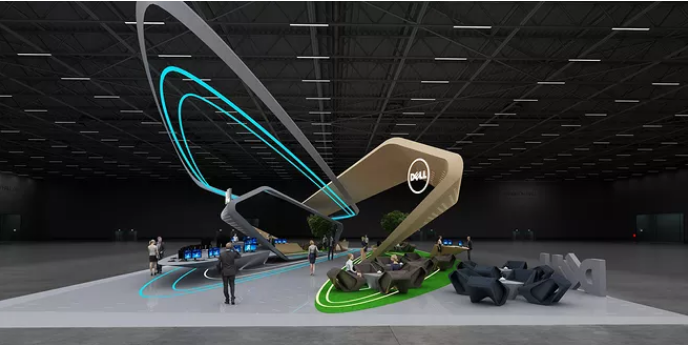 上海進口博覽會會展裝修圖片