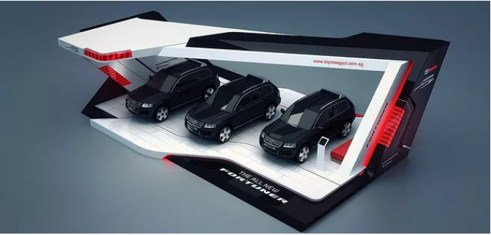 TOYOTA-上海汽配展展會設計
