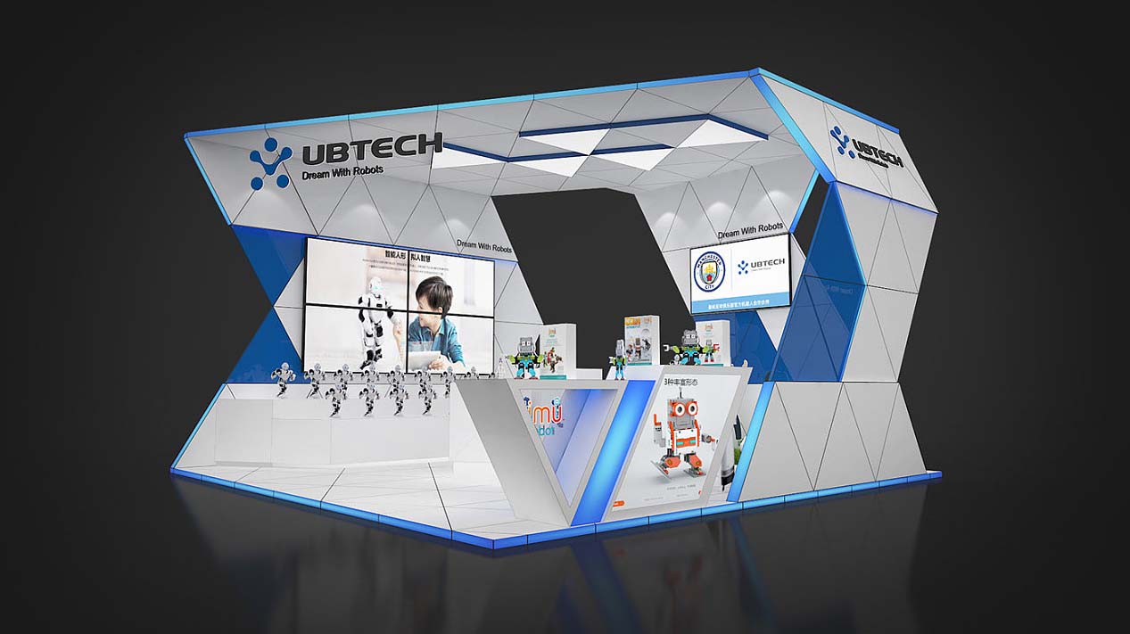 機器人展會搭建-優必選（UBTECH）