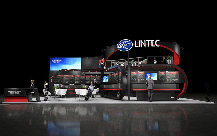 3D打印展會搭建裝修-LINTEC