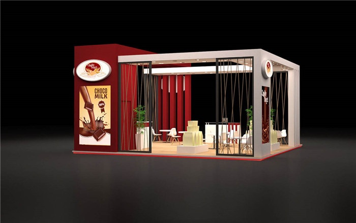 北京展位裝修搭建-Quality Target -食品展會設計搭建