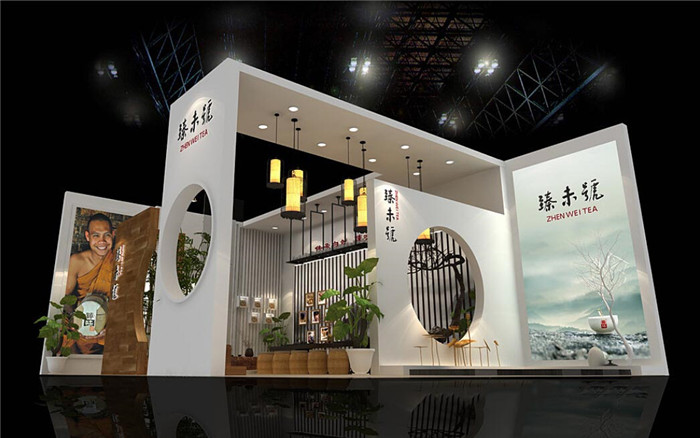 深圳茶博會搭建布置-臻未號-深圳會展設計