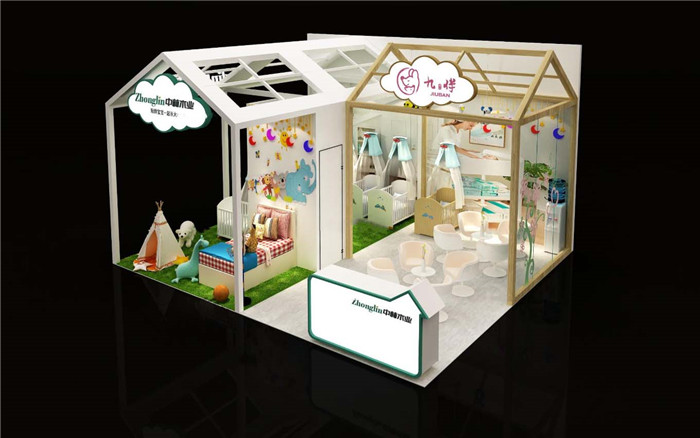 上海孕嬰童展搭建-中林木業-上海展台搭建