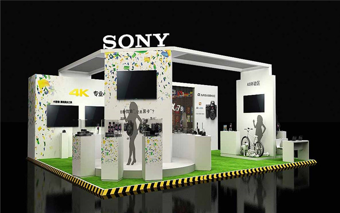展會搭建設計-SONY-北京展會搭建