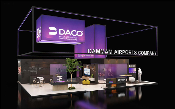 搭建裝修展會展台-DACO