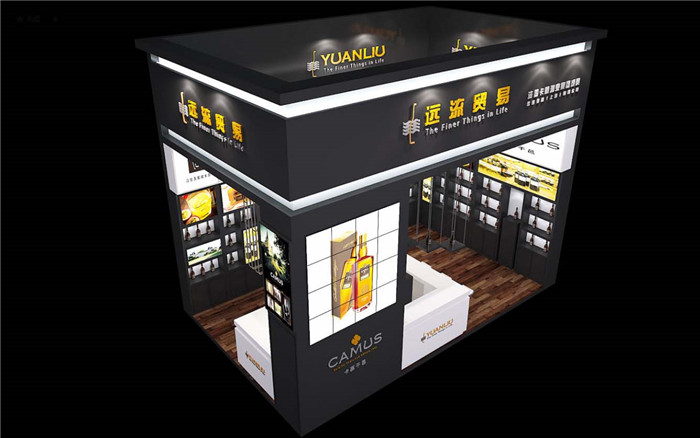 糖酒會展台設計製作圖片