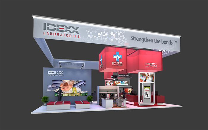 IDEXX-電子展位設計
