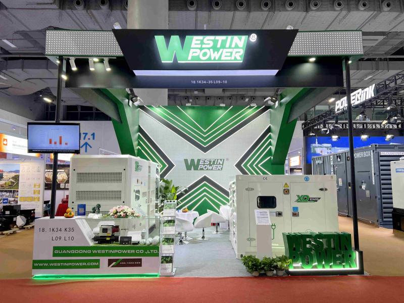 廣東西電動力科技股份有限公司的廣交會展位設計搭建圖片