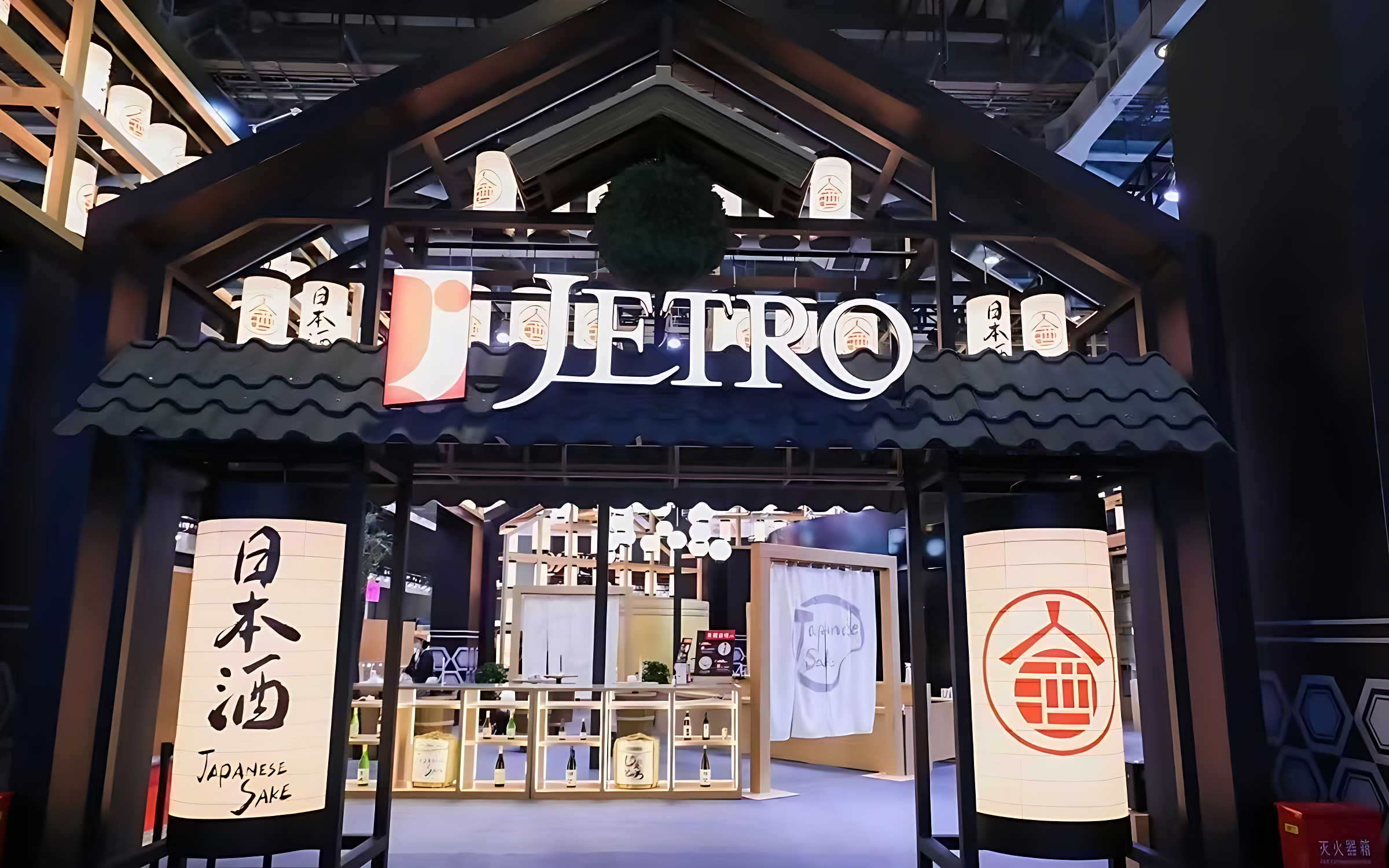 進博會展館搭建圖片