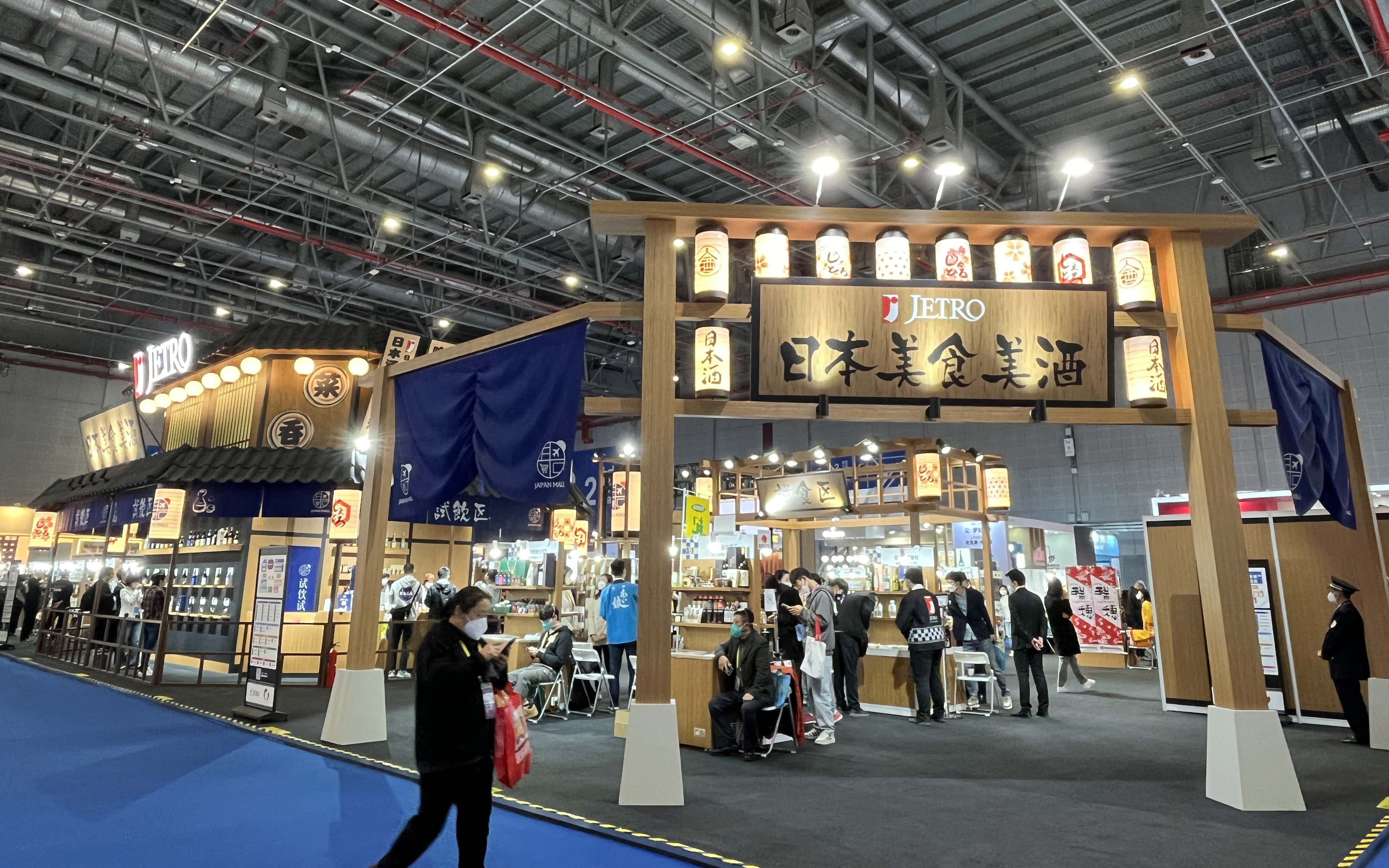 進口博覽會展會搭建圖片