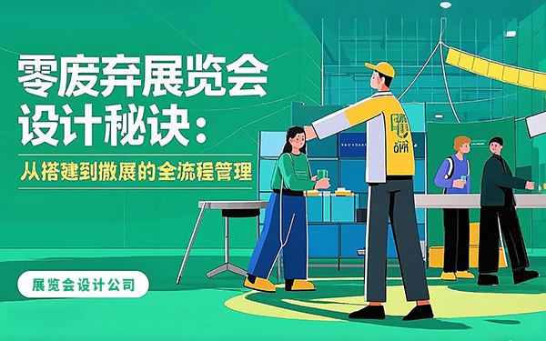 零廢棄展覽會設計秘訣：從搭建到撤展的全流程管理