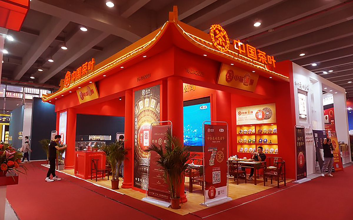 工業複古風格展台設計：隨手一拍就是“中式複古大片”