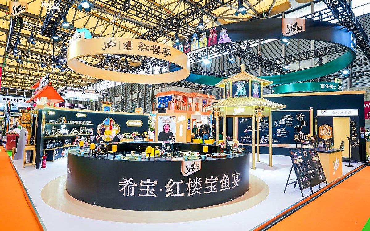 將企業品牌文化融入寵物展會設計搭建方案中