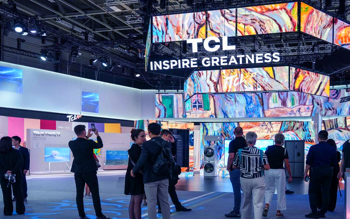 在海外展會設計搭建中，TCL在柏林IFA展實現品牌全球化表達